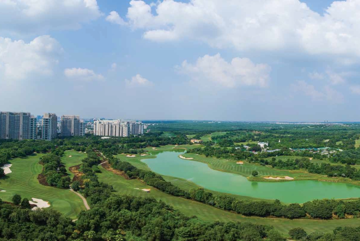 Dlf the camelias outdoor view