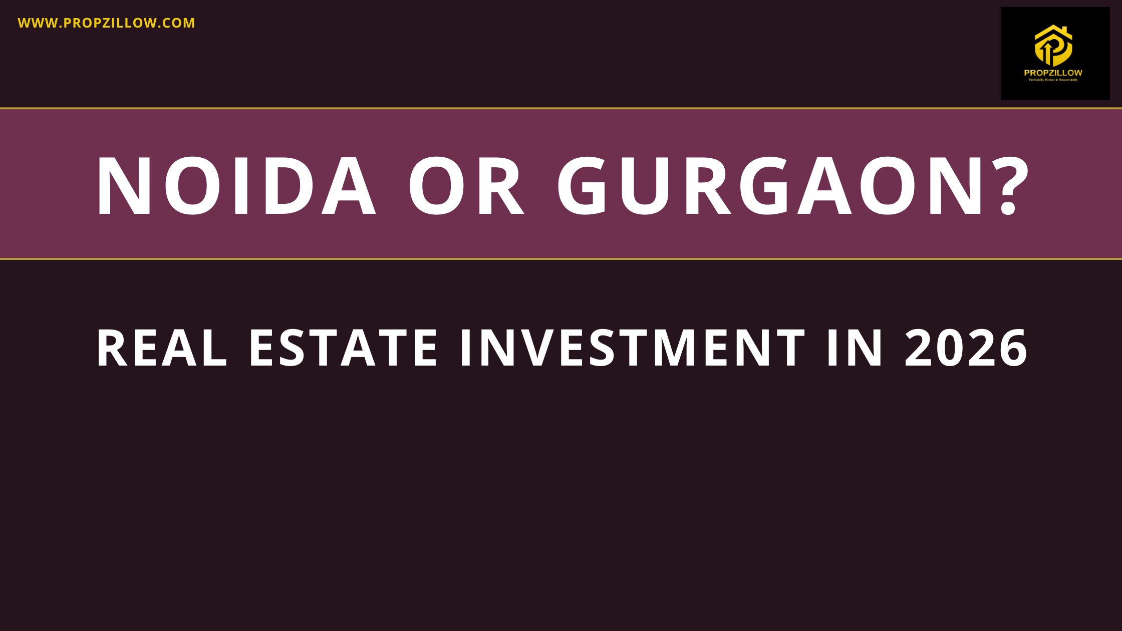 real estate noida or gurgaon